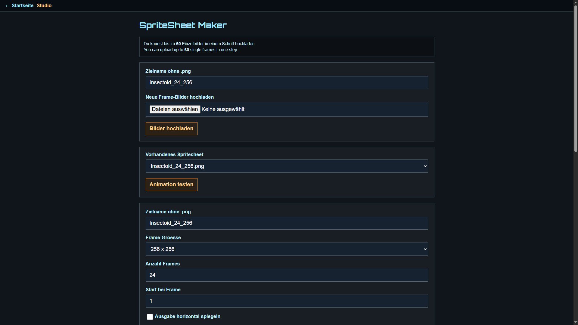 Sprite Studio Screenshot 3